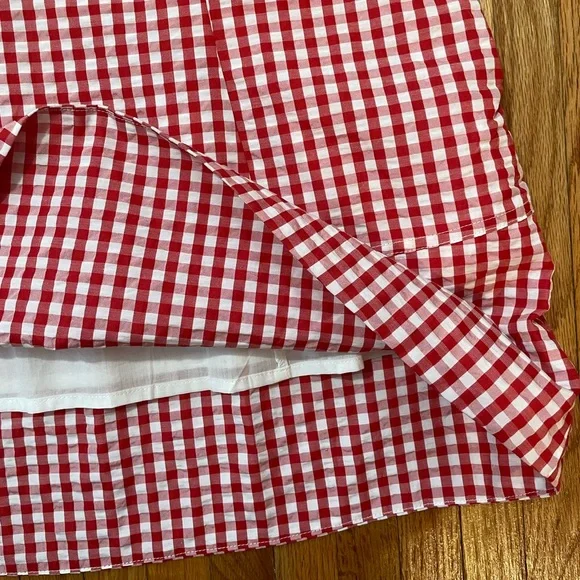 DRY GOODS Red & White Plaid Dress - Picture 3 of 12